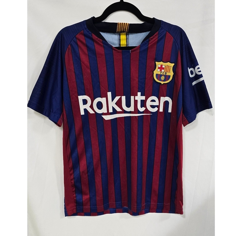 ML Sport‎ men M FC Barcelona Rakuten Beko Unicef jersey soccar retro streetwear